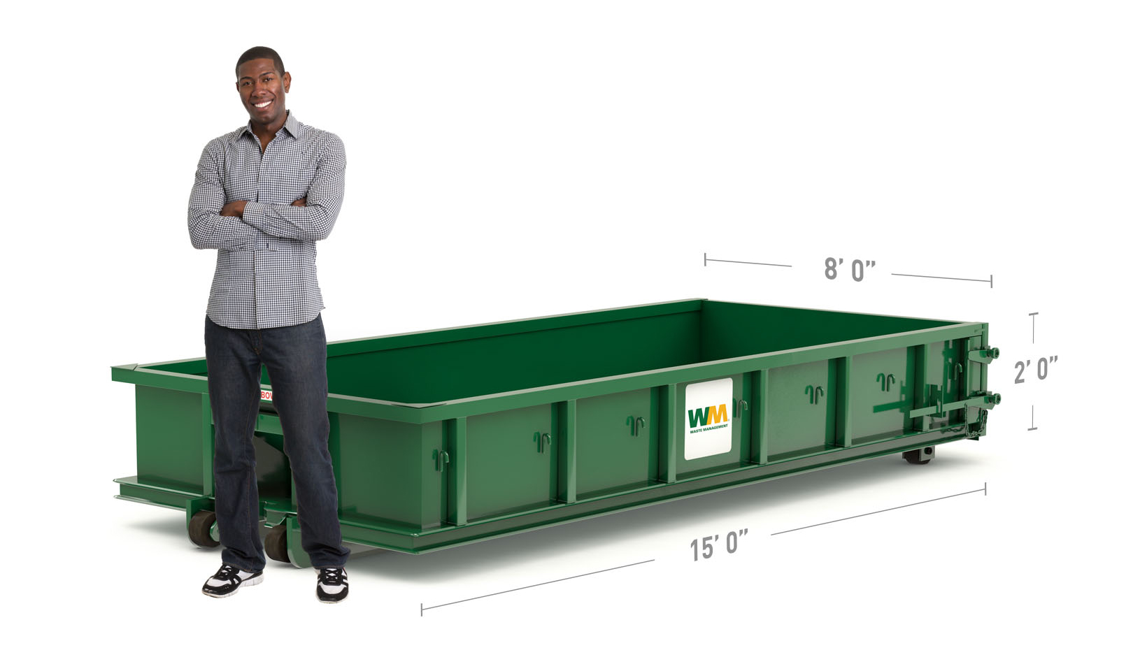 10 Yard Roll-Off Dumpster