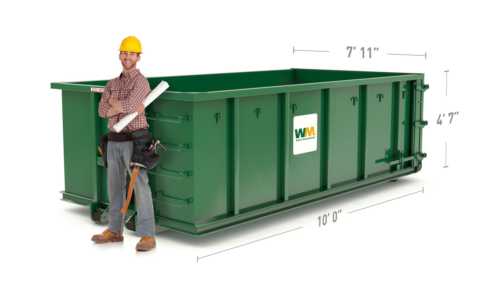 15 Yard Roll-Off Dumpster
