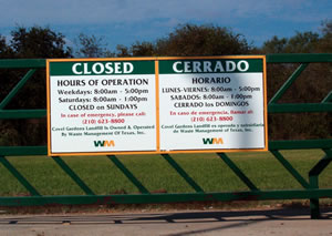 Landfill Gate