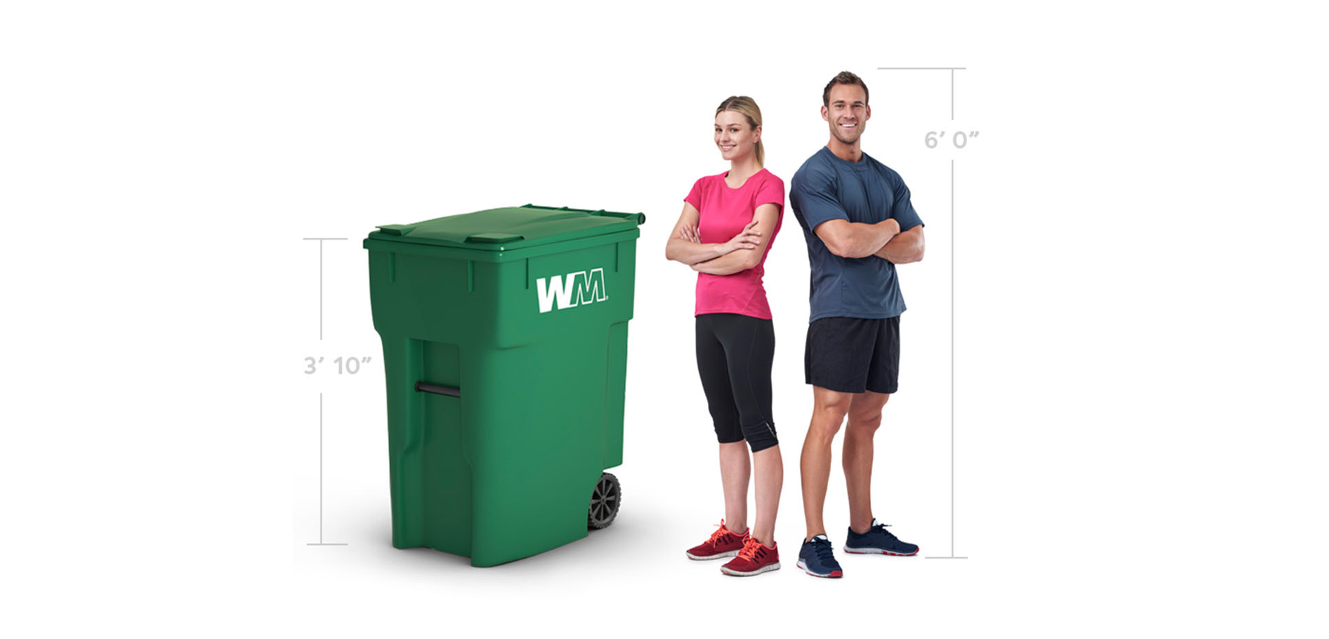 96-Gallon Residential Container