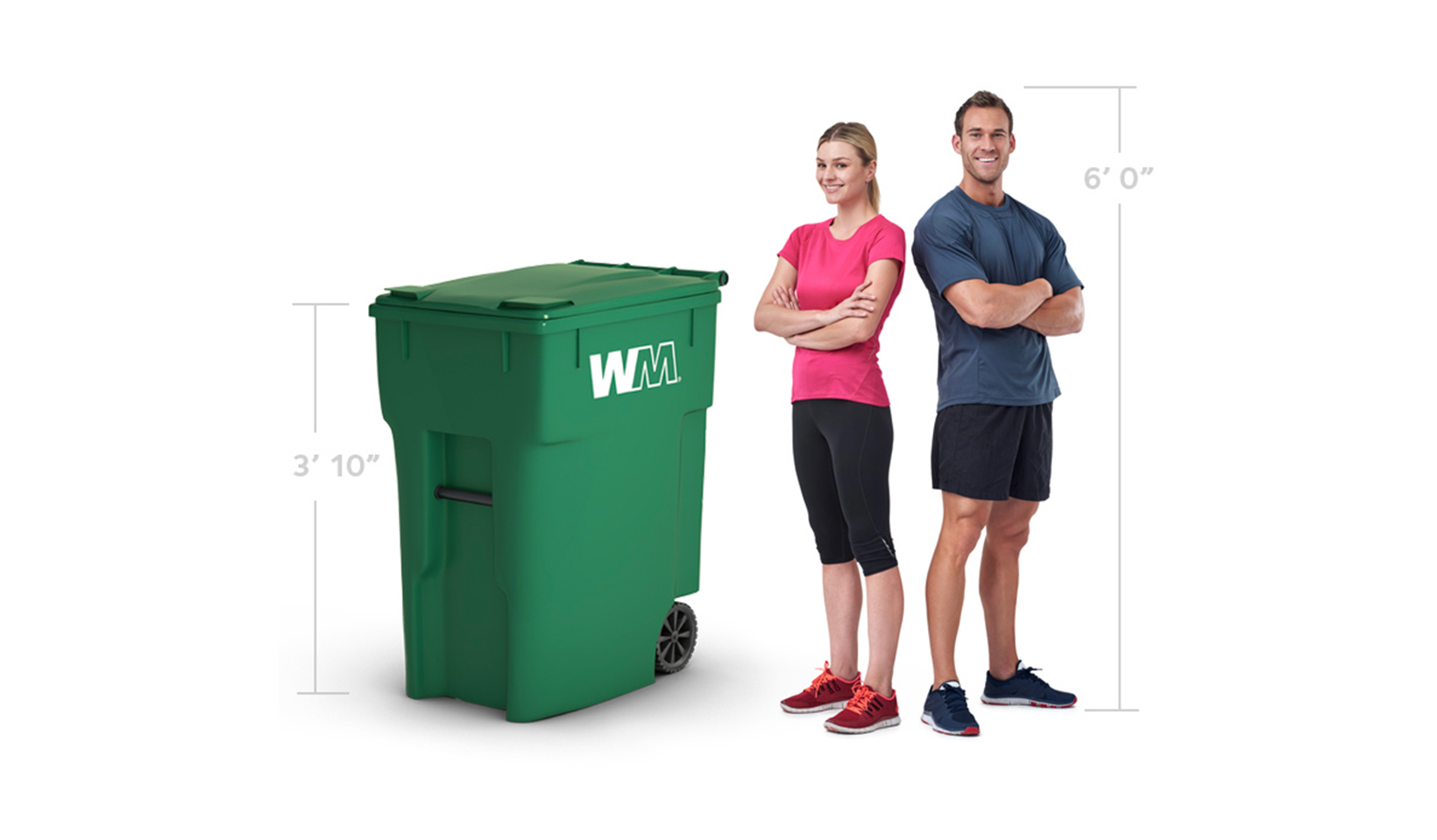 96-Gallon Residential Container