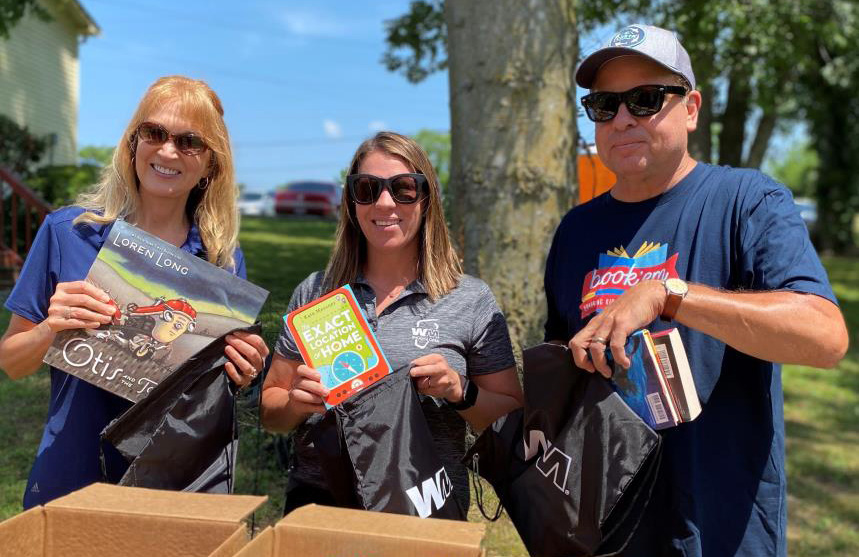 WM team members supported the childhood literacy organization Book’em at their Literacy Bowl.
