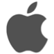 Apple logo.